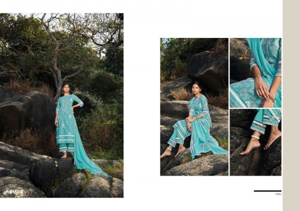 Jai Vijay Solace Fancy Cotton Dress Material Collection